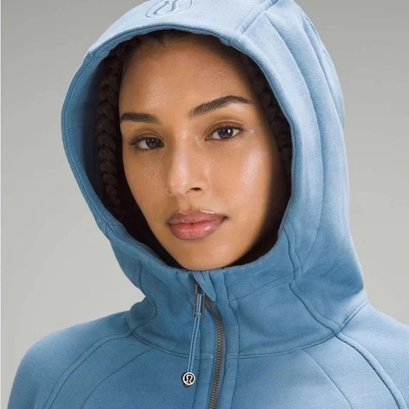 Lululemon Light Blue full length scuba - Picture 1 of 6